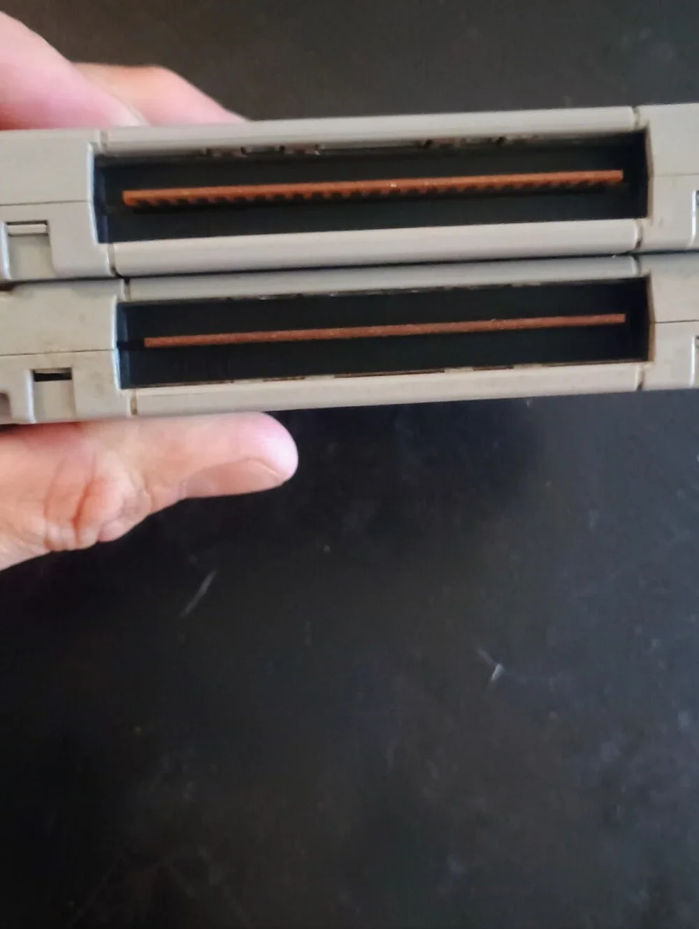 Nintendo Gray N64 Cartridges — Super Mario 64 & Super Smash Bros.